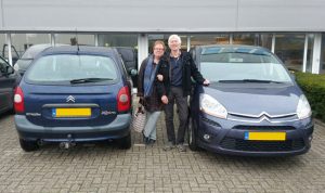 Familie Eertwegh meer dan 30 jaar klant Bart Ebben nu Citroen C4 Picasso