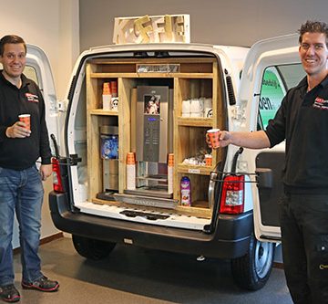 Koffiehoek Citroen Berlingo bij Autobedrijf Bart Ebben