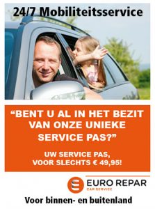 Eurorepar car service Servicepas bij Autobedrijf Bart Ebben in Malden regio Nijmegen