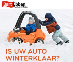Uw auto winterklaar - Wintercheck bij Eurorepar Autobedrijf Bart Ebben in Malden